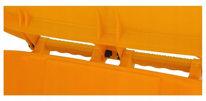 Pojemniki na Śmieci 120l Kosze do Segregacji Odpadów Mocne ZESTAW 3 szt.