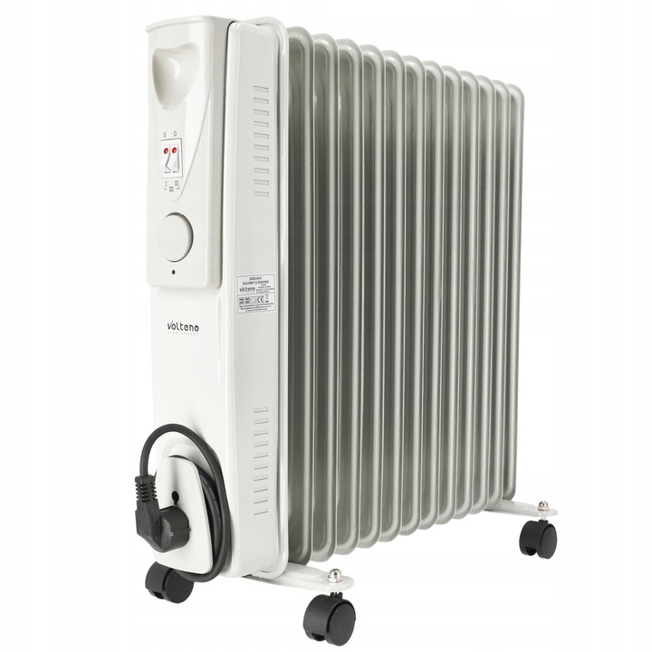 GRZEJNIK ELEKTRYCZNY 2500W OLEJOWY 13 ŻEBEREK TERMOSTAT ŻEBERKOWY OLEJAK