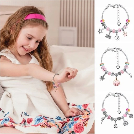 ZESTAW DO ROBIENIA BRANSOLETEK NASZYJNIKÓW PREZENT