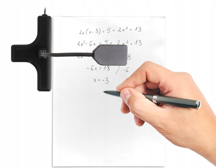 Wizualizer EDUcamer - nauka zdalna i korepetycje - dla praworęcznych