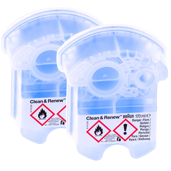 Braun CCR Clean & Renew Lemon Wkład Płyn do czyszczenia Golarek 2 szt