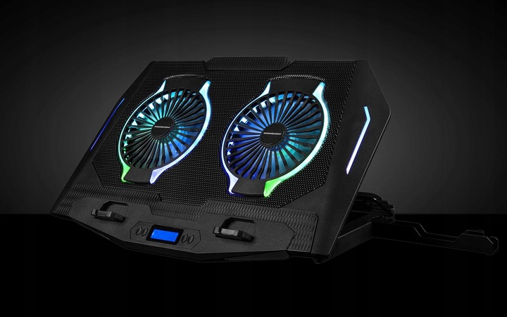 PODKŁADKA CHŁODZĄCA DO LAPTOPA Z EKRANEM 15,6 ORAZ 17,3 CALA MODECOM CF21