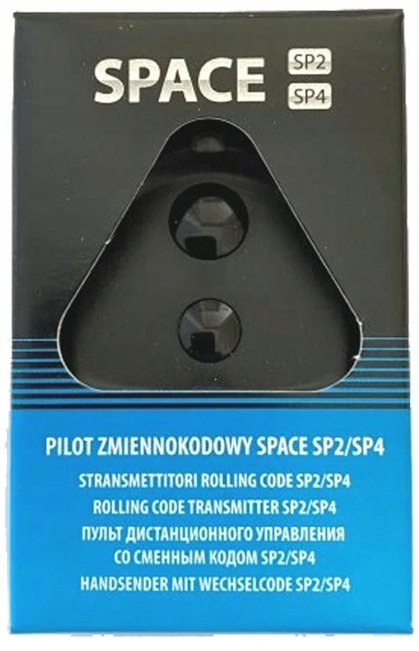Pilot CAME SPACE SP2 do bramy wjazdowej BX BXV Krono ATS ATI AXI