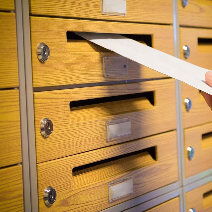 ZAMEK KRZYWKOWY DO SKRZYNKI NA LISTY POCZTOWEJ KASETOWY 16mm 5 PŁYTEK