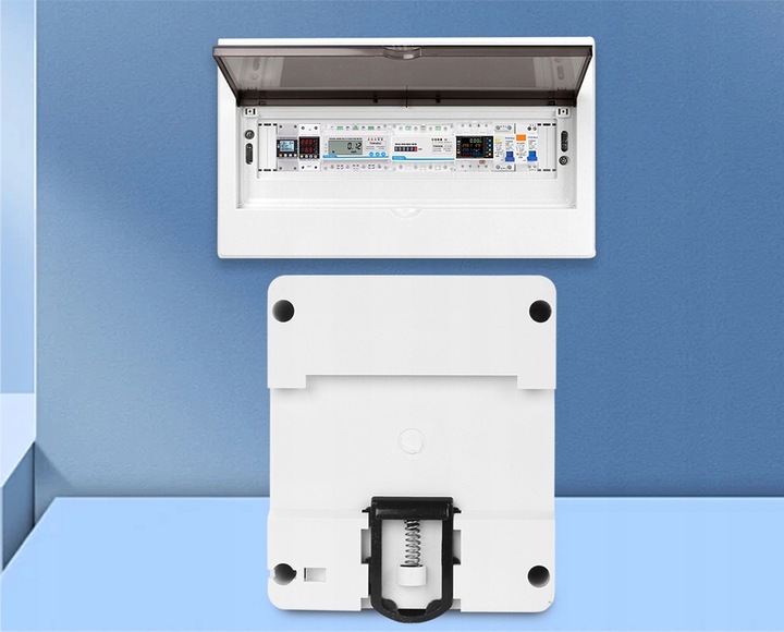 Licznik energii prądu 3-fazowy 2-kierunki PV przekaźnik 100A LCD WiFi