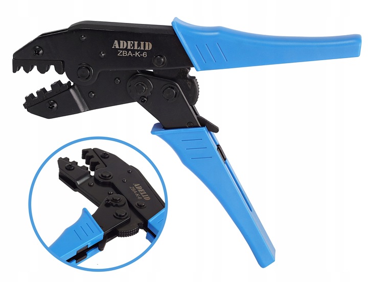 ZACISKARKA PRASKA KONEKTORÓW NIEIZOLOWANYCH KABLI