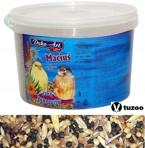 pokarm dla kanarków karma kanarek wiaderko 3 litr #210