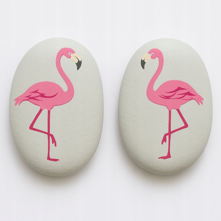 KAMIENIE DO MALOWANIA BIAŁE OWALNE 5-8CM ZESTAW 10SZT ROZWIJANIE