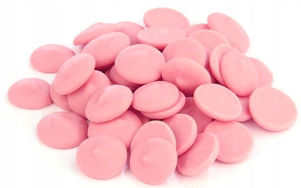 CZEKOLADA BELGIJSKA różowa Ruby Callebaut 400g w kaletkach