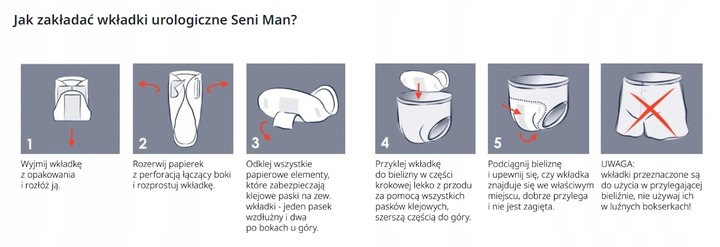 SENI MAN EXTRA Level 3 wkładki urologiczne dla mężczyzn 15szt chłonność 3/5
