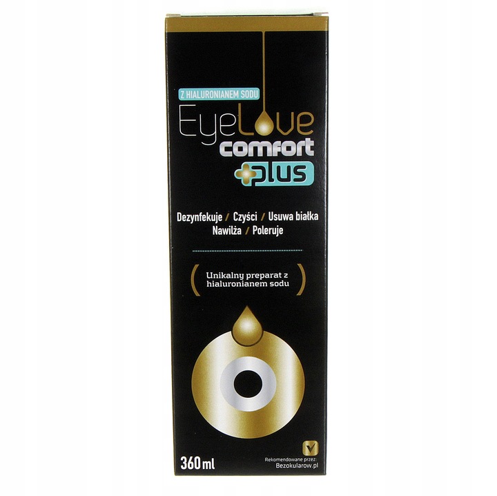 Płyn do soczewek EyeLove Comfort PLUS 360 ml