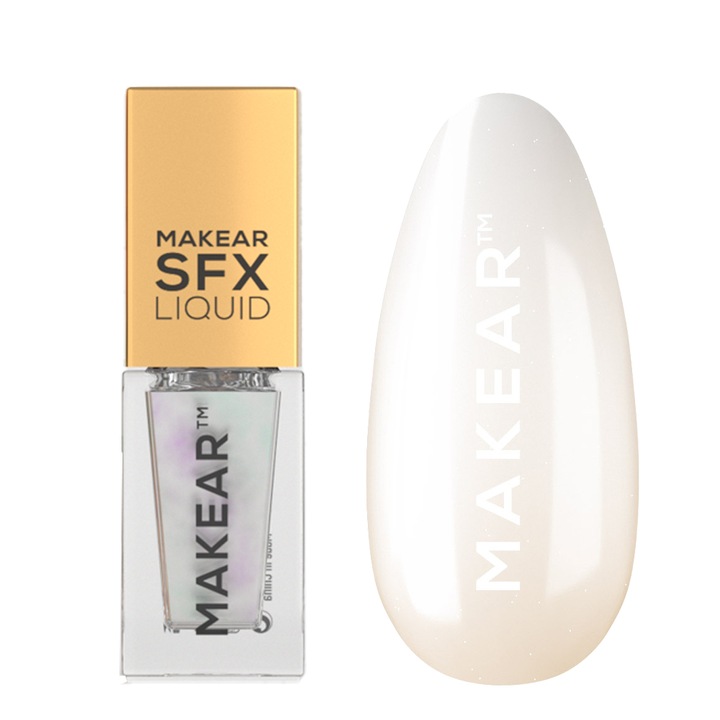 Makear Pyłek w płynie Do Zdobień Paznokci Błyszczący 5ml BP01