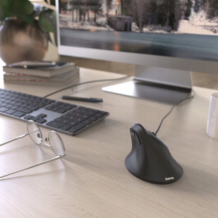 Myszka przewodowa ergonomiczna Hama EMC-500 mysz