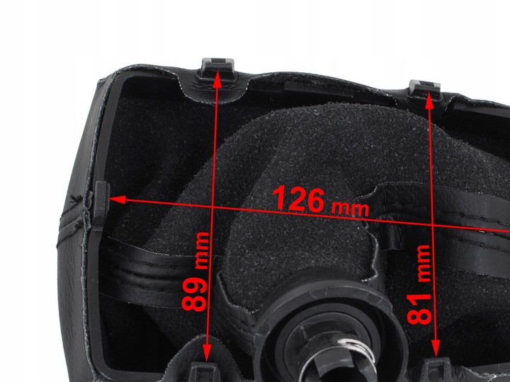 Gałka Dźwignia Zmiany Biegów i Mieszek z Ramką do Audi A4 B6 B7 8E 5B