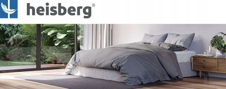 MATERAC 140x200 BIS pocket stref SUPER TWARDY 3X KOKOS H4/H5 23 cm HEISBERG