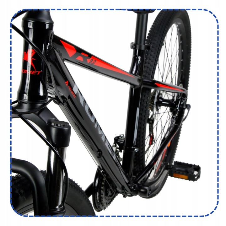 ROWER MTB GÓRSKI 29 ROMET RAMBLER R9.0 SHIMANO OŚWIETLENIE I STOPKA GRATIS