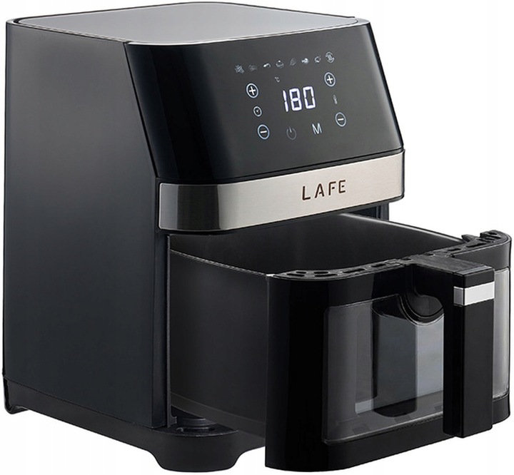 Frytkownica beztłuszczowa LAFE MasterFry 5L 1500W Czarna Rozmrażanie