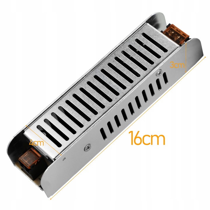 Zasilacz LED 12V 5A 60W Do Taśma Slim Montażowy Modułowy Przemysłowy IP20