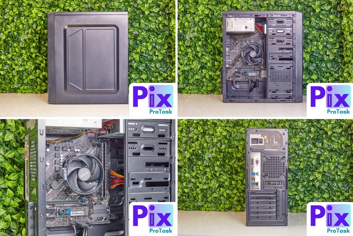Pix ProTask Komputer Ryzen 7 32GB DDR4 1TB NVMe Windows 11 Wydajny Mocny