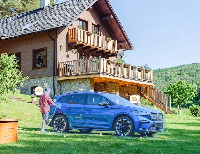 Kamera zewnętrzna wifi obrotowa Dahua 2x 5MP Głośnik Mikrofon Głośnik