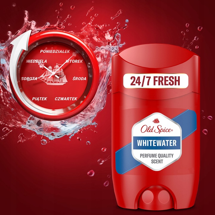 Old Spice Whitewater Dezodorant męski w sztyfcie 6 x 50ml