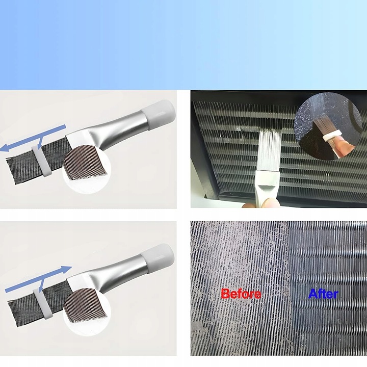 Szczotka do czyszczenia suszarki pralki klimatyzacji, grzebień,