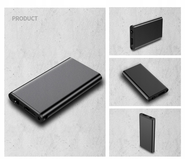 NAJMNIEJSZY MINI MAŁY DYKTAFON URUCHAMIANY NA GŁOS / DŹWIĘK