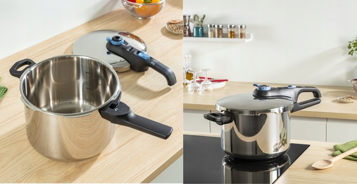 Szybkowar TEFAL Secure Trendy Pressure 4L INDUKCJA P2580402