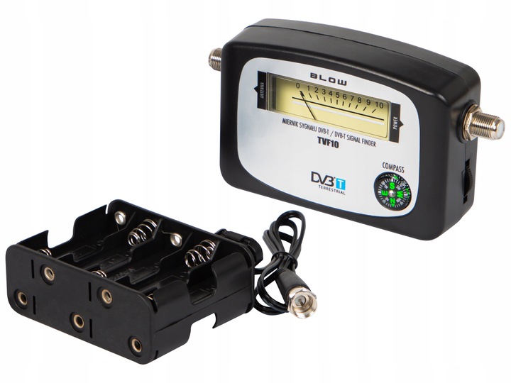 MIERNIK SYGNAŁU DVB-T SAT BLOW TVF10 SIGNAL FINDER TELEWIZJI NAZIEMNEJ