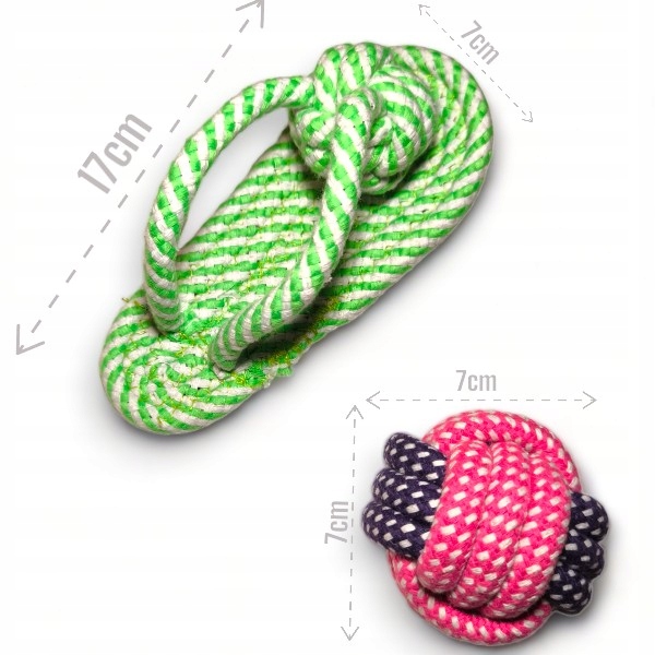 10 szt ZESTAW ZABAWEK DLA PSA SZARPAK DYSK GRYZAK PIŁKA SZNURY AKTYWNE PSY