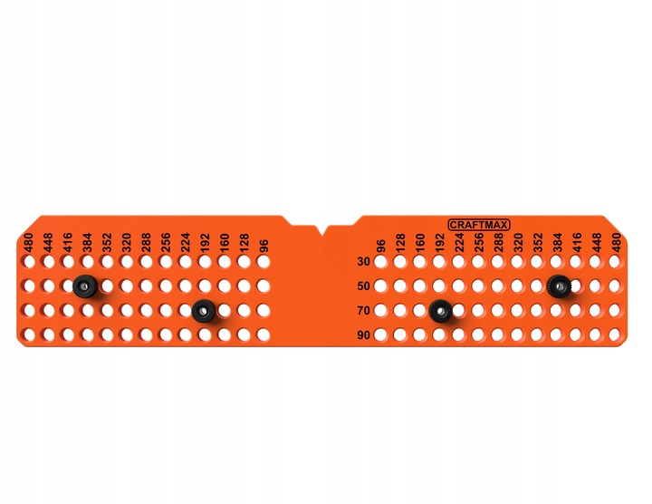 Szablon wzornik do uchwytów meblowych regulowany SUM-2