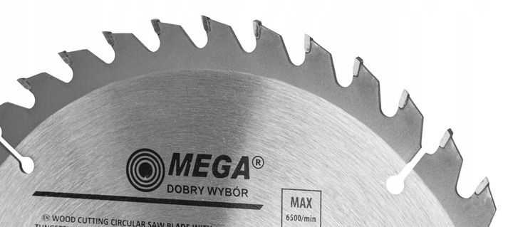 Piła tarczowa do drewna MDF laminatu z węglikiem 300x30mm 60T Mega