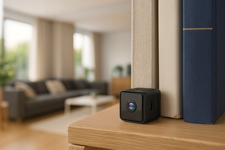 MINI KAMERA WIFI 1080P WYKRYWANIE RUCHU TRYB NOCNY PODGLĄD NA ŻYWO