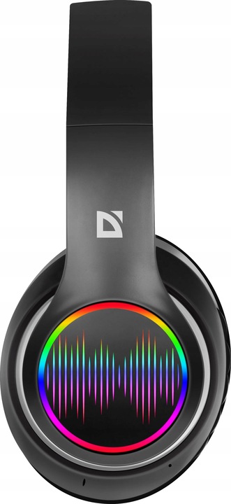 Słuchawki Bezprzewodowe Nauszne Mikrofon LED MP3 Bluetooth 5.3