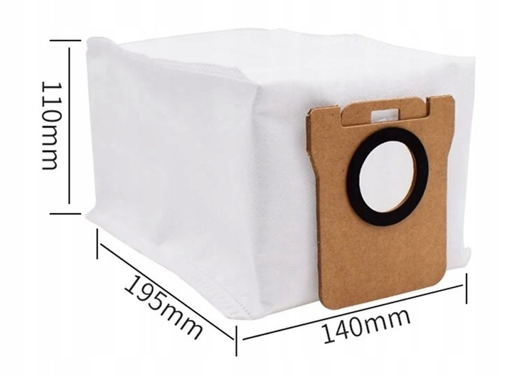 ZESTAW FILTRY SZCZOTKI MOPY WORKI akcesoria do DREAME L10s Ultra, L10