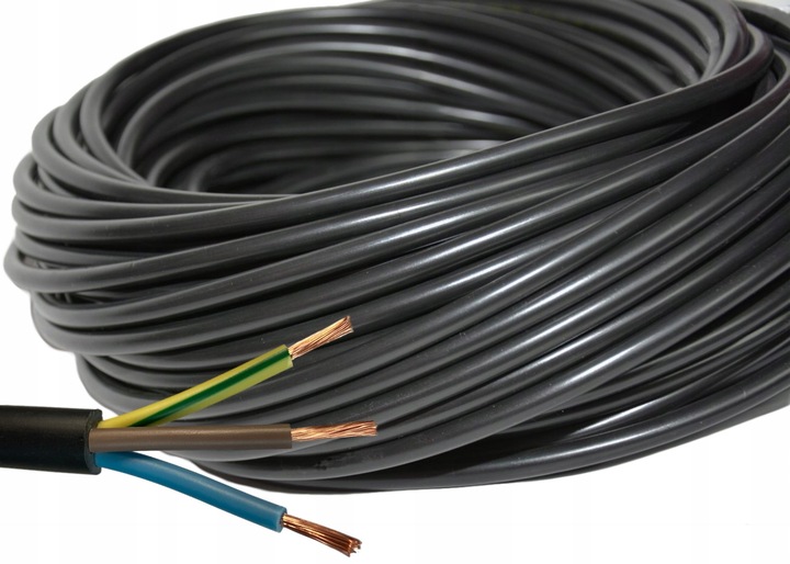 Przewód kabel H05VV-F OWY 3x2,5mm2 20mb PRZEDŁUŻACZ
