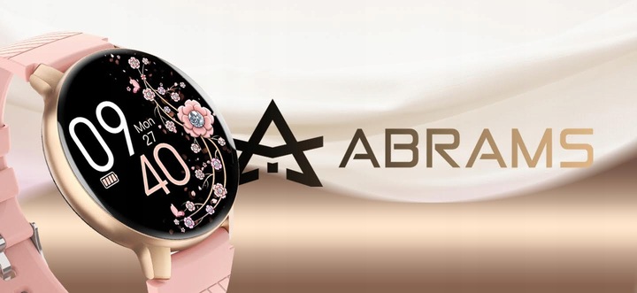 SMARTWATCH ZEGAREK DAMSKI WODOODPORNY PL MENU SPORT SMART WATCH