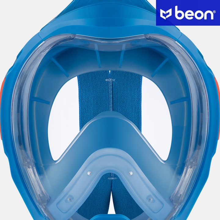 MASKA DO NURKOWANIA DLA DZIECI PEŁNOTWARZOWA DO SKORKELINGU PŁYWANIA BEON