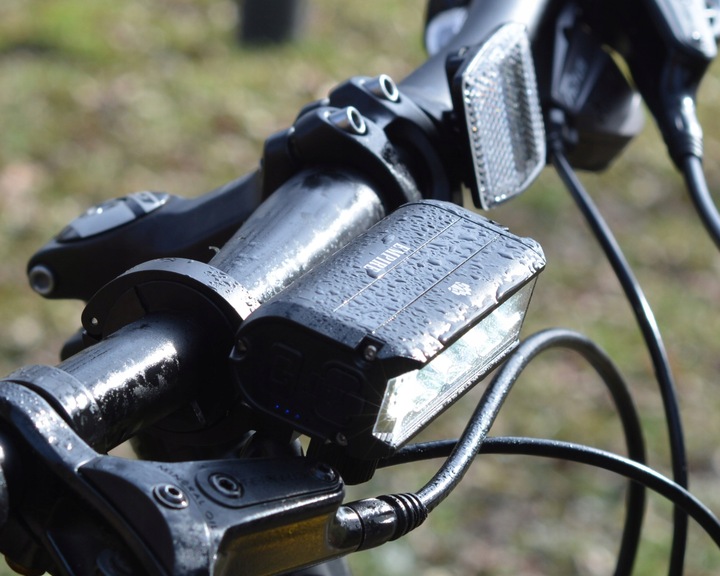 LAMPKA ROWEROWA LED PRZÓD MOCNA + TYŁ