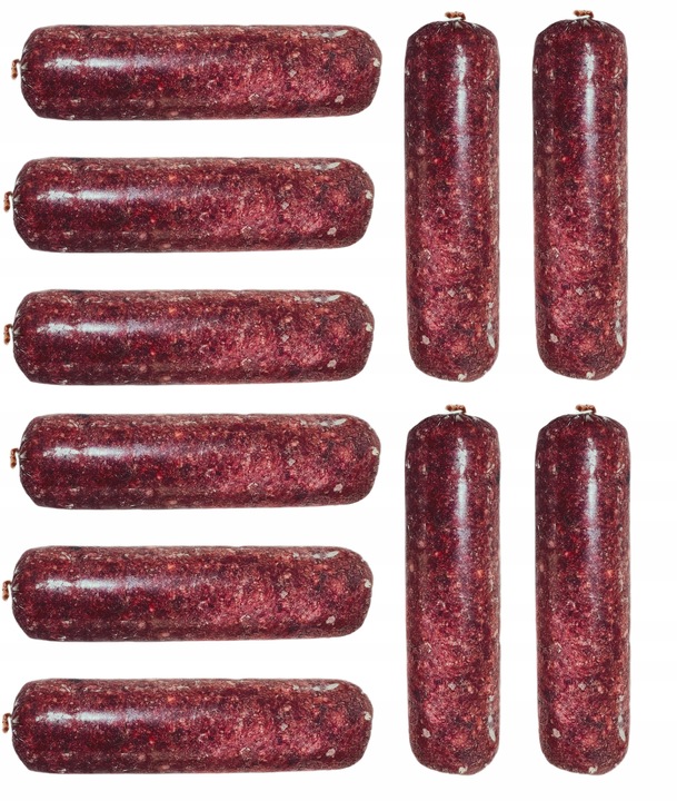 MIĘSO MROŻONE DLA PSA WOŁOWE BEZ KOŚCI BATON WOŁOWY 100% BARF 10KG KARMA