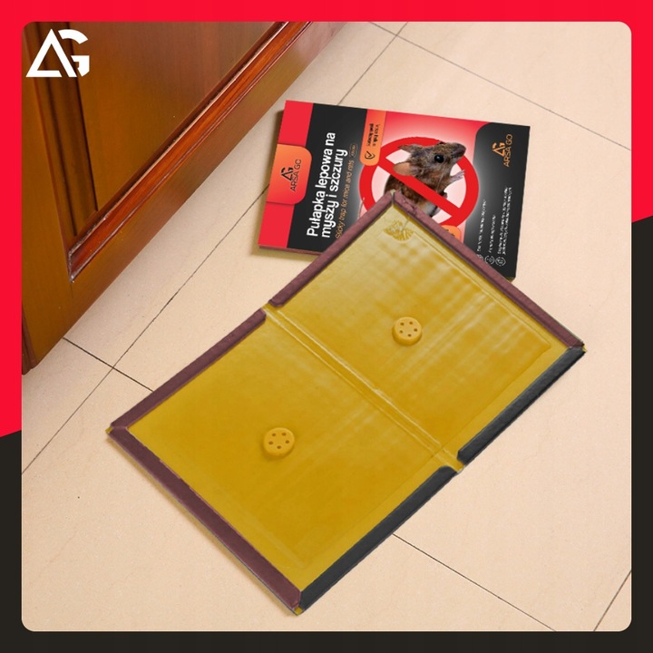 60x PUŁAPKA NA MYSZY SZCZURY MYSZOŁAPKA SILNY KLEJ MOCNA ŁAPKA LEP