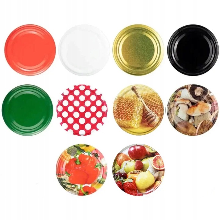 Słoik 200ML + WIECZKO FI66 DŻEM PRZETWORY PASZTET KONFITURA DESERY