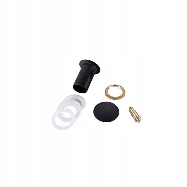 AQUAUNO KOREK DO UMYWALKI KLIK-KLAK CZARNY MOSIĘŻNY BEZ PRZELEWU model