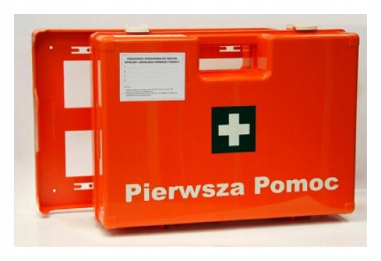 Apteczka K15 przemysłowa z wieszakiem + ustnik