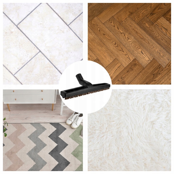 ZESTAW 6SZT KOŃCÓWEK SSAWEK PUREY DO ODKURZACZA KARCHER WD2 WD3 WD4