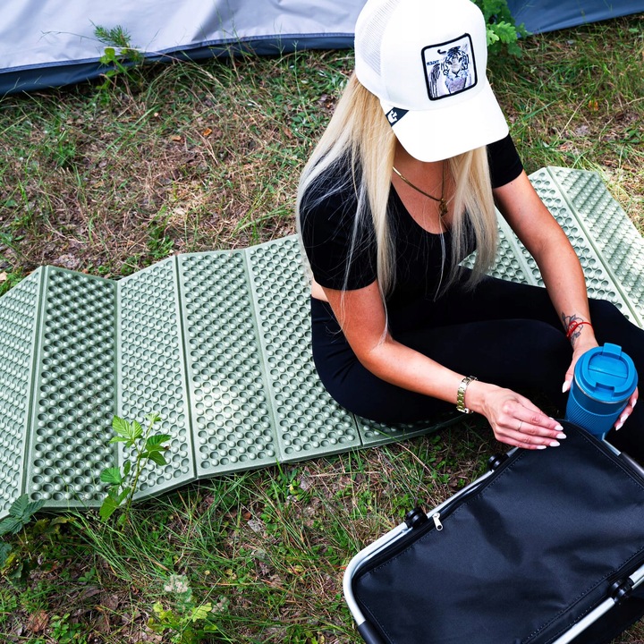 KARIMATA MATA TERMICZNA IZOLACYJNA SKŁADANA DO SPANIA TURYSTYCZNA NA BIWAK