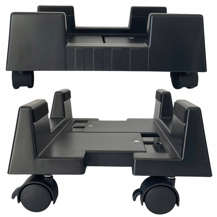 PODSTAWKA POD KOMPUTER STACJONARNY PC NA KÓŁKACH WÓZEK STOJAK REGULOWANY