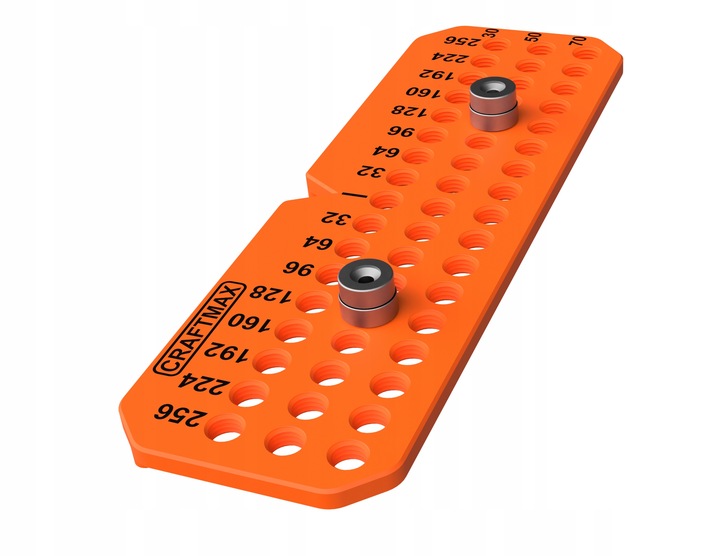 Szablon wzornik do uchwytów meblowych regulowany SUM-1