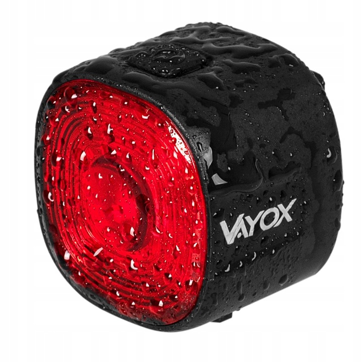 LAMPKA ROWEROWA TYLNA CZERWONA 17xLED WODOODPRONA MOCNA USB-C VAYOX