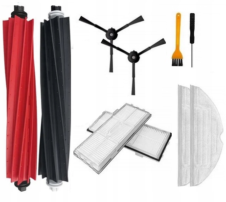 SZCZOTKI FILTRY MOPY DO ROBOROCK S8 / S8 PLUS / S8 MAXV